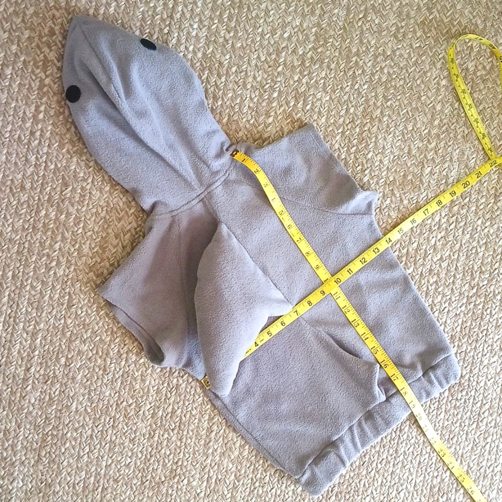 Haikyuu Toddler Small Fleece Shark Hoodie - Picture 4 of 7